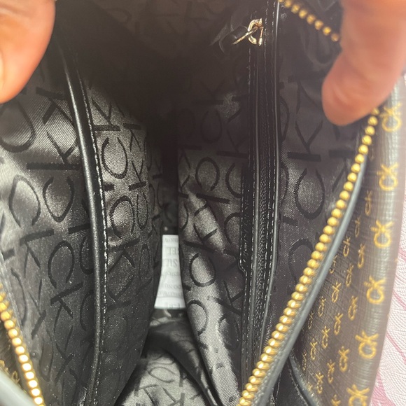Calvin Klein Black and Brown Satchel - Picture 4 of 7
